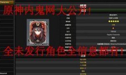 原神最新内鬼爆料3.3,神秘新角色揭晓，探索未知领域，开启奇幻冒险之旅